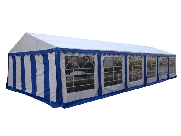 Párty stan 5x12m modro-bílý<br />STANDARD