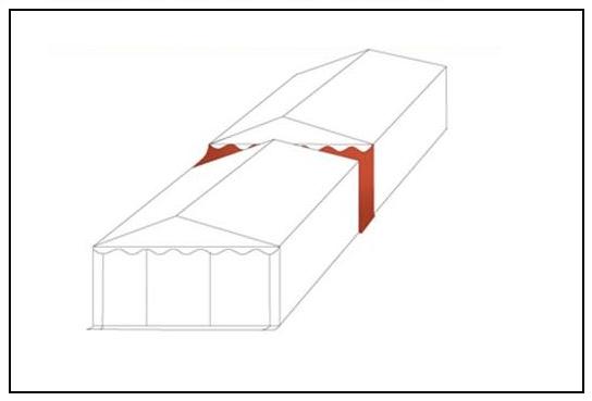 Spojovací okap</br>6m