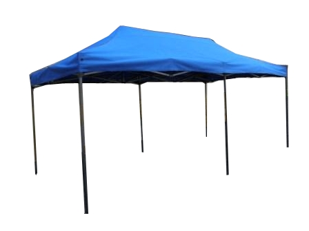 Nůžkový stan 3x6m modrý<br />DELUXE